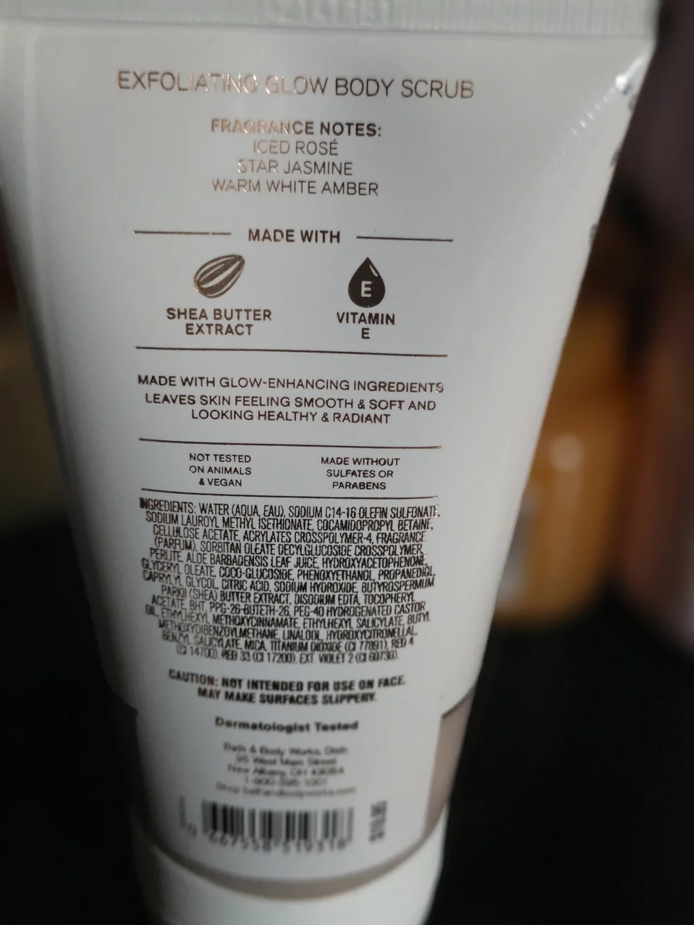 Bath & Body Works Pure Wonder Exfoliating Glow Body Scrub NEW - Picture 2 of 2